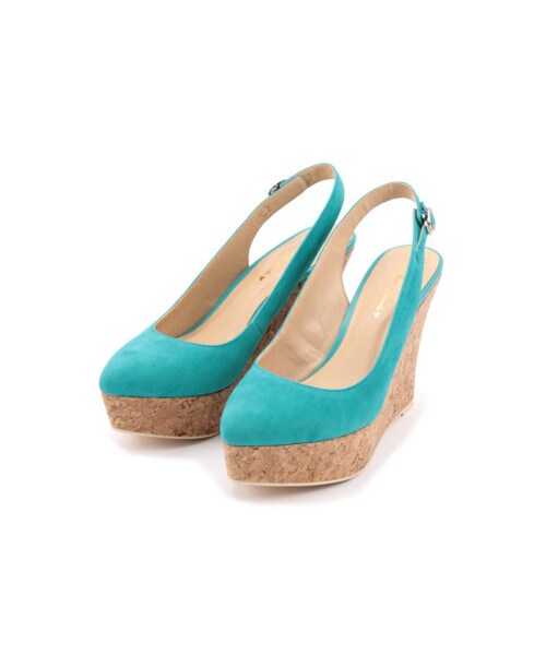 31 Sons de mode(トランテアン ソン ドゥ モード)の「【Ray3月号掲載】ポインテッドコルクウエッジ《予約アイテム》(サンダル・レディース・ホワイト/ネイビー/ブルー・S/M/L)」の3枚目の写真