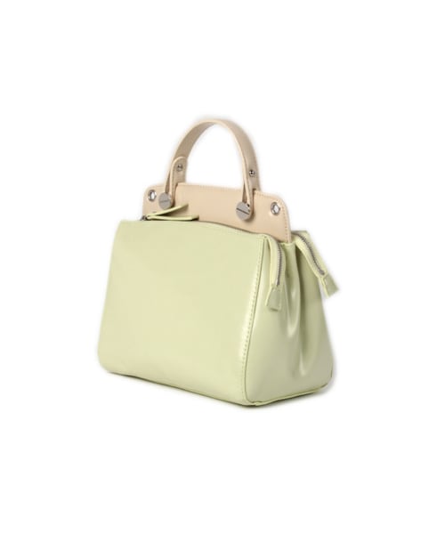 31 Sons de mode（トランテアン　ソン　ドゥ　モード）の「【MORE3月号掲載】カラーパターン２ＷＡＹバッグ《予約アイテム》（バッグ・レディース・ライトグリーン/ピンク/インディゴブルー・フリー）」の5枚目の写真