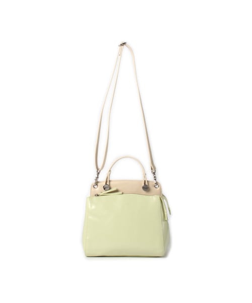 31 Sons de mode（トランテアン　ソン　ドゥ　モード）の「【MORE3月号掲載】カラーパターン２ＷＡＹバッグ《予約アイテム》（バッグ・レディース・ライトグリーン/ピンク/インディゴブルー・フリー）」の10枚目の写真