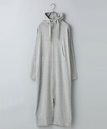 JEANASIS | マキシロングフードパーカー(トップス)