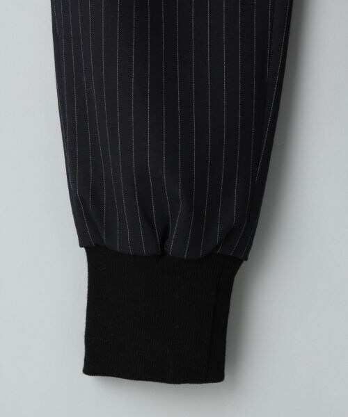 JEANASIS（ジーナシス）の「【先行予約】リボンツキスソリブパンツ（パンツ・レディース・グレーストライプ/ダークネイビーストライプ・FREE）」の6枚目の写真