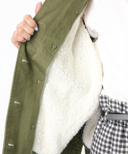 Heather（ヘザー）の「ビジューエリミリタリージャケット（ジャケット/アウター・レディース・カーキ78/カモフラ79・ＦＲＥＥ）」の13枚目の写真