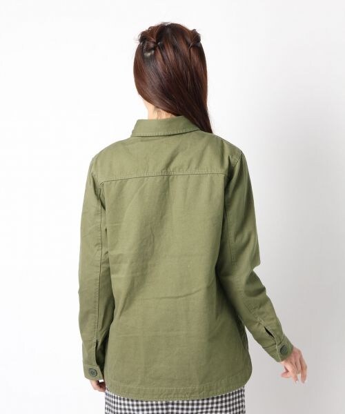 Heather（ヘザー）の「ビジューエリミリタリージャケット（ジャケット/アウター・レディース・カーキ78/カモフラ79・ＦＲＥＥ）」の4枚目の写真