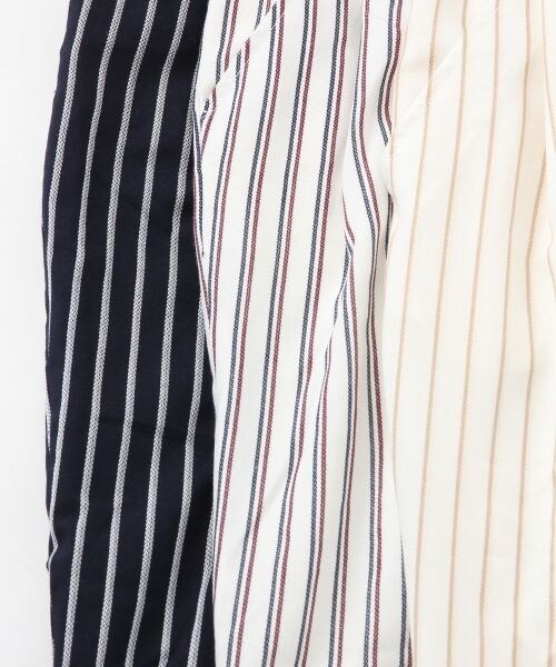 Heather（ヘザー）の「ダブルギャザータックパンツ（パンツ・レディース・ブラック（無地）09/トリコロール35/ベージュ52/ネイビー88・Ｓ/Ｍ）」の15枚目の写真