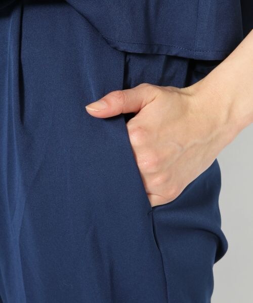 BLISS POINT Womens（ブリスポイント ウイメンズ）の「カサネオールインワン6分袖（トップス・レディース・グレイッシュベージュ/ピンク/ネイビー・Ｍ/Ｌ）」の10枚目の写真