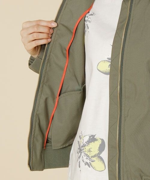 BABYLONE（バビロン）の「メモリーオックスブルゾン（ジャケット/アウター・レディース・ｶｰｷ・38）」の11枚目の写真