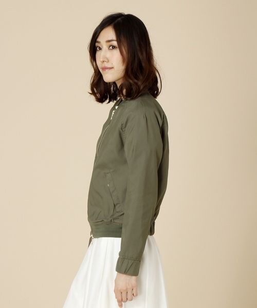 BABYLONE（バビロン）の「メモリーオックスブルゾン（ジャケット/アウター・レディース・ｶｰｷ・38）」の4枚目の写真