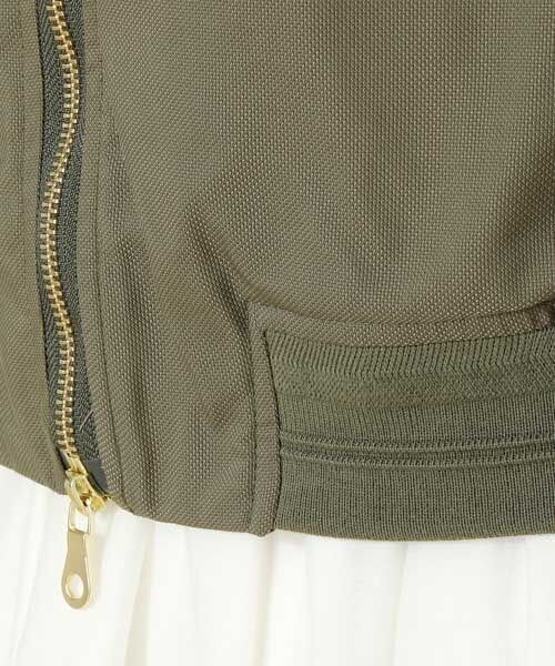 BABYLONE（バビロン）の「メモリーオックスブルゾン（ジャケット/アウター・レディース・ｶｰｷ・38）」の8枚目の写真