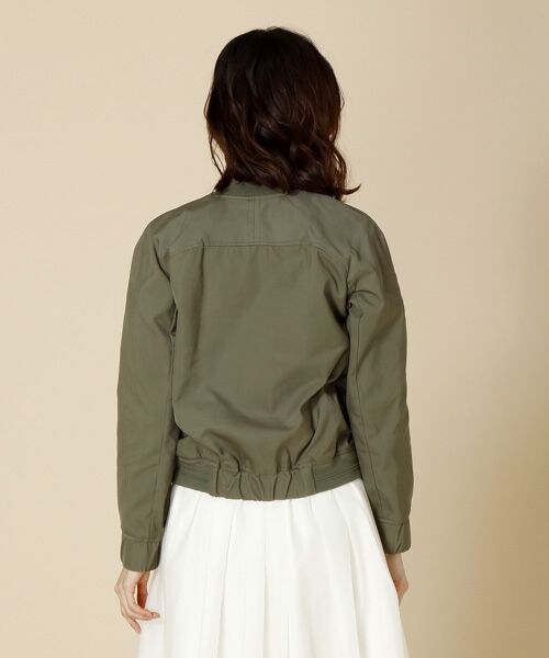 BABYLONE（バビロン）の「メモリーオックスブルゾン（ジャケット/アウター・レディース・ｶｰｷ・38）」の5枚目の写真