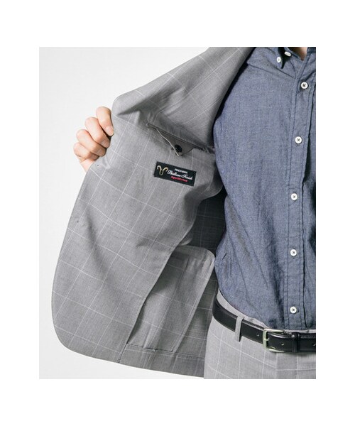 URBAN RESEARCH(アーバンリサーチ)の「URTailor サージ WP スーツ(ワンピース/ドレス・メンズ・NAVY/GRAY・44/46/48/50)」の14枚目の写真