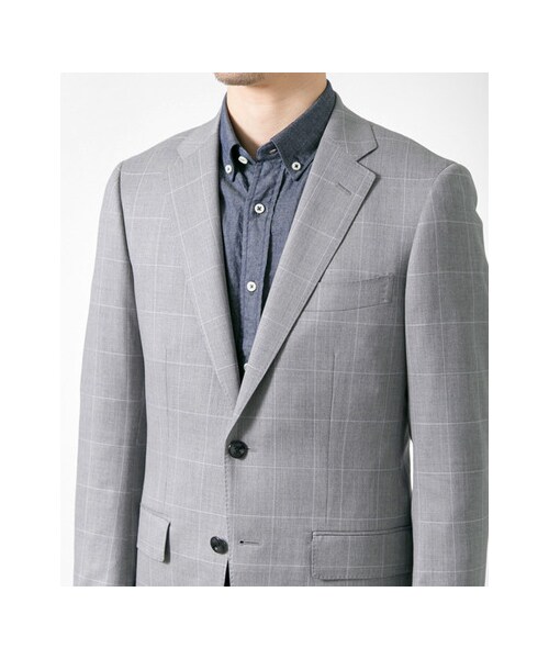 URBAN RESEARCH(アーバンリサーチ)の「URTailor サージ WP スーツ(ワンピース/ドレス・メンズ・NAVY/GRAY・44/46/48/50)」の10枚目の写真