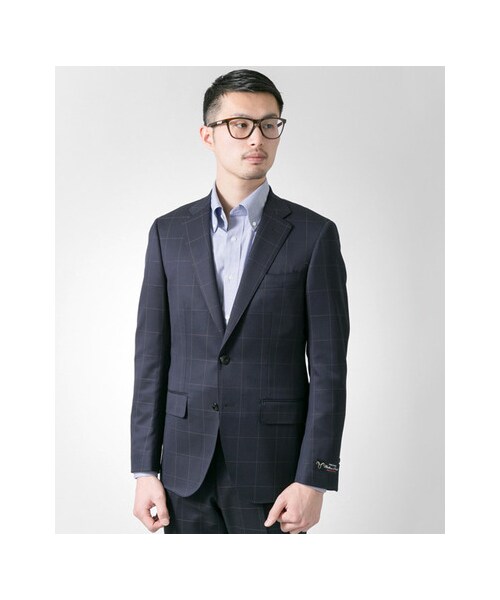 URBAN RESEARCH(アーバンリサーチ)の「URTailor サージ WP スーツ(ワンピース/ドレス・メンズ・NAVY/GRAY・44/46/48/50)」の3枚目の写真