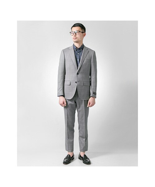 URBAN RESEARCH(アーバンリサーチ)の「URTailor サージ WP スーツ(ワンピース/ドレス・メンズ・NAVY/GRAY・44/46/48/50)」の7枚目の写真