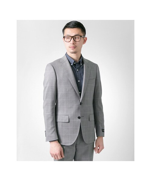 URBAN RESEARCH(アーバンリサーチ)の「URTailor サージ WP スーツ(ワンピース/ドレス・メンズ・NAVY/GRAY・44/46/48/50)」の5枚目の写真