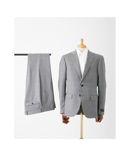 URBAN RESEARCH(アーバンリサーチ)の「URTailor サージ WP スーツ(ワンピース/ドレス・メンズ・NAVY/GRAY・44/46/48/50)」の2枚目の写真
