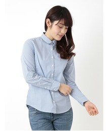 earth music&ecology | 【シャキシャキシャツ】ギンガムチェック(トップス)