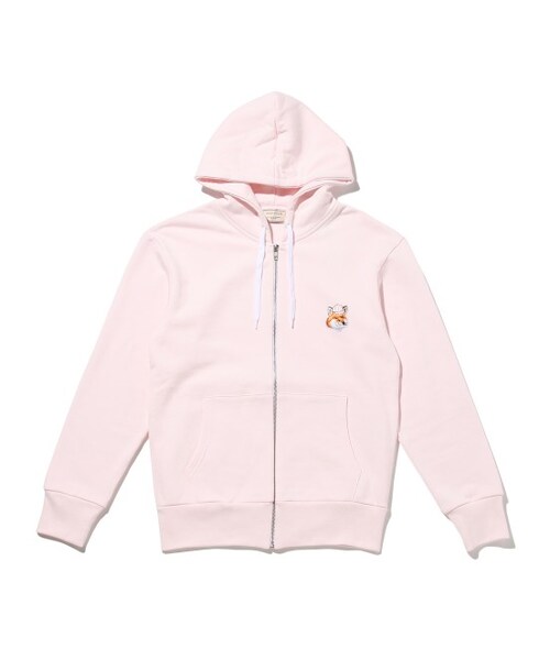 Maison Kitsune（メゾンキツネ）の「【先行予約】ZIP HOODIE（Ｔシャツ/カットソー・メンズ・チャコール/ネイビー/ピンク・S/M/L）」の3枚目の写真