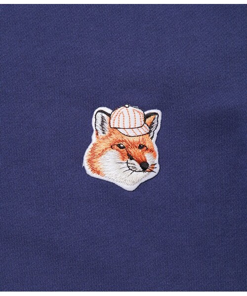Maison Kitsune（メゾンキツネ）の「【先行予約】ZIP HOODIE（Ｔシャツ/カットソー・メンズ・チャコール/ネイビー/ピンク・S/M/L）」の11枚目の写真