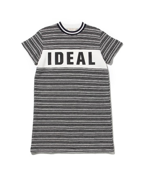 Maison Kitsune（メゾンキツネ）の「【先行予約】DRESS PRINT IDEAL（ワンピース/ドレス・レディース・ブラック/ピンク・S）」の3枚目の写真