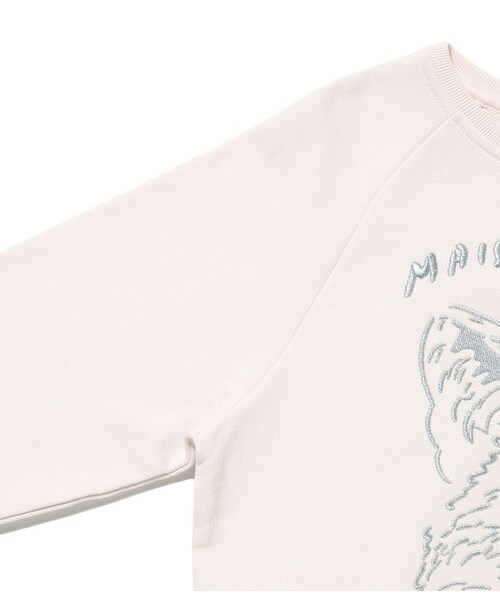 Maison Kitsune(メゾンキツネ)の「【先行予約】EMBROIDERED 3D FOX(Tシャツ/カットソー・レディース・ブラック/ホワイト系・S)」の6枚目の写真