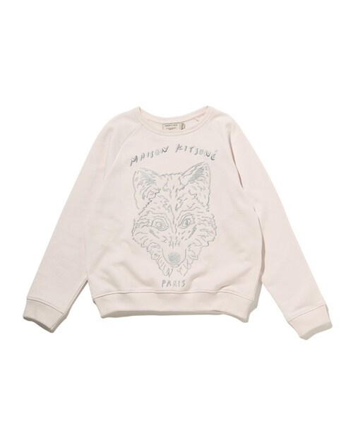 Maison Kitsune(メゾンキツネ)の「【先行予約】EMBROIDERED 3D FOX(Tシャツ/カットソー・レディース・ブラック/ホワイト系・S)」の3枚目の写真