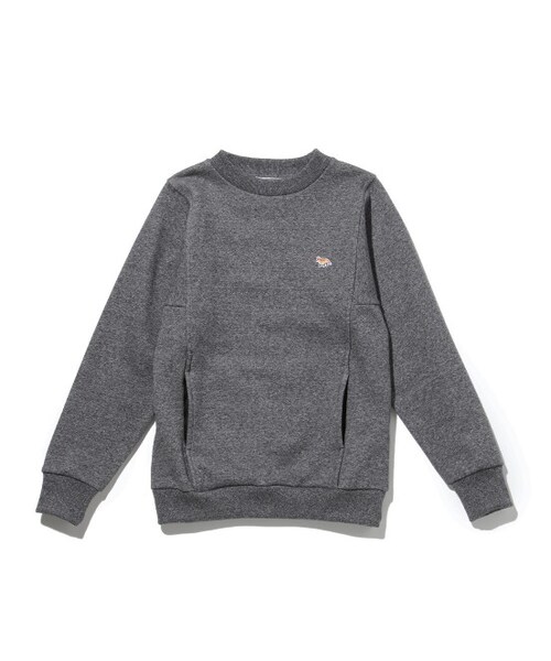 Maison Kitsune（メゾンキツネ）の「【先行予約】SQUARE SWEAT（Ｔシャツ/カットソー・レディース・グレー/ホワイト系・S）」の2枚目の写真