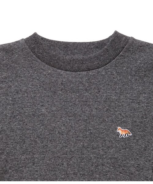 Maison Kitsune（メゾンキツネ）の「【先行予約】SQUARE SWEAT（Ｔシャツ/カットソー・レディース・グレー/ホワイト系・S）」の5枚目の写真