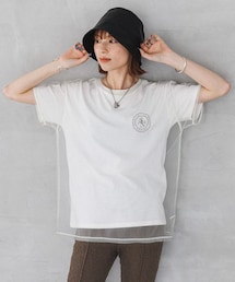 BAYFLOW | ≪予約≫チュールレイヤードTシャツ(トップス)
