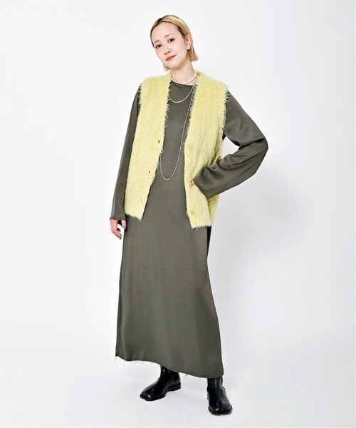 CITYSHOP（シティーショップ）の「《予約》SATIN LONG DRESS