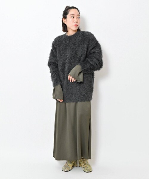 CITYSHOP（シティーショップ）の「《予約》SATIN LONG DRESS