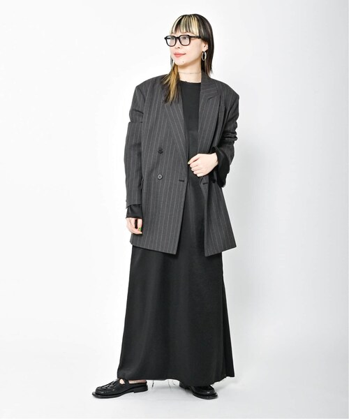 CITYSHOP（シティーショップ）の「《予約》SATIN LONG DRESS