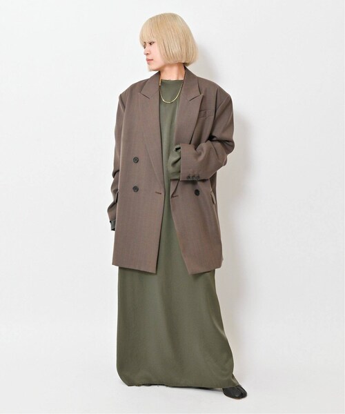 CITYSHOP（シティーショップ）の「《予約》SATIN LONG DRESS