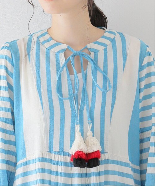 CITYSHOP（シティーショップ）の「【Pearl & Caviar / パールアンドキャビア】ZAKAR MAXI DRESS：ワンピース（その他・ブルー A/S/M）」の9枚目の写真