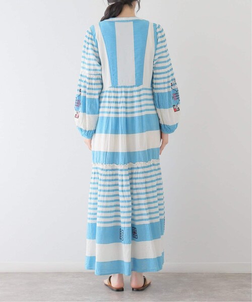 CITYSHOP（シティーショップ）の「【Pearl & Caviar / パールアンドキャビア】ZAKAR MAXI DRESS：ワンピース（その他・ブルー A/S/M）」の8枚目の写真
