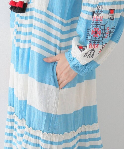 CITYSHOP（シティーショップ）の「【Pearl & Caviar / パールアンドキャビア】ZAKAR MAXI DRESS：ワンピース（その他・ブルー A/S/M）」の13枚目の写真