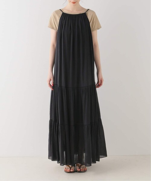 plage(プラージュ)の「RAMIE COTTON MAXI ワンピース(その他・ブラック/36/38)」の4枚目の写真