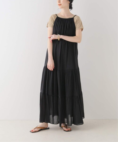 plage(プラージュ)の「RAMIE COTTON MAXI ワンピース(その他・ブラック/36/38)」の19枚目の写真