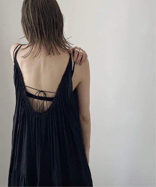 plage(プラージュ)の「RAMIE COTTON MAXI ワンピース(その他・ブラック/36/38)」の21枚目の写真