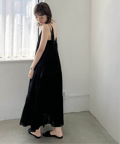 plage(プラージュ)の「RAMIE COTTON MAXI ワンピース(その他・ブラック/36/38)」の22枚目の写真