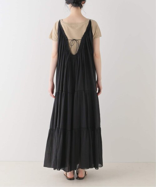 plage(プラージュ)の「RAMIE COTTON MAXI ワンピース(その他・ブラック/36/38)」の6枚目の写真