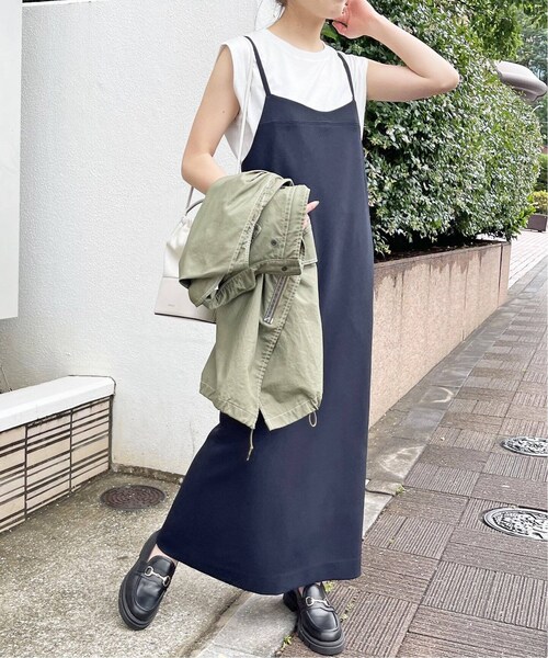 新品未使用タグ付き】スピック&スパン ドライトロキャミワンピース