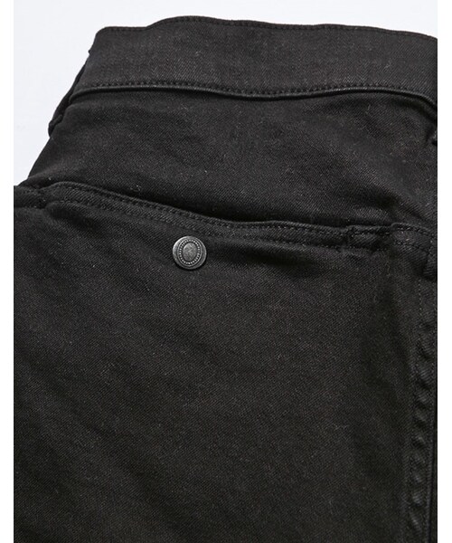 MR.OLIVE（ミスターオリーブ）の「MR.OLIVE SUPER STRETCH BLACK DENIM / OVERDYED ANKLE CUT SLIM PANTS（パンツ・メンズ・ブラック・S/M/L）」の10枚目の写真