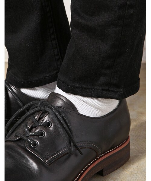 MR.OLIVE（ミスターオリーブ）の「MR.OLIVE SUPER STRETCH BLACK DENIM / OVERDYED ANKLE CUT SLIM PANTS（パンツ・メンズ・ブラック・S/M/L）」の7枚目の写真