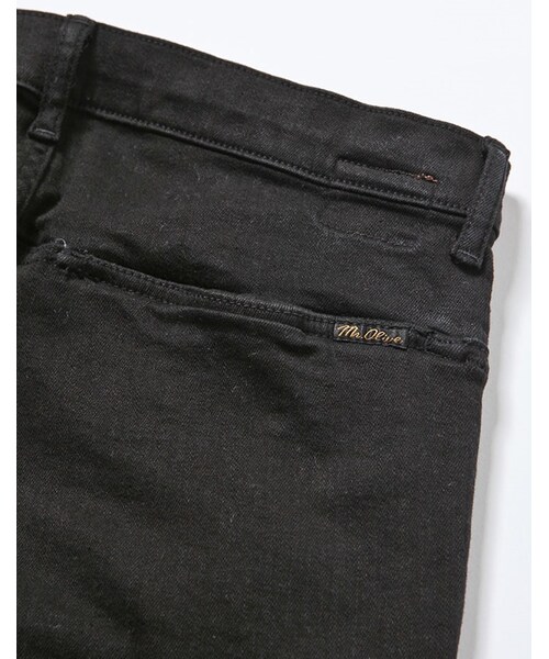 MR.OLIVE（ミスターオリーブ）の「MR.OLIVE SUPER STRETCH BLACK DENIM / OVERDYED ANKLE CUT SLIM PANTS（パンツ・メンズ・ブラック・S/M/L）」の9枚目の写真