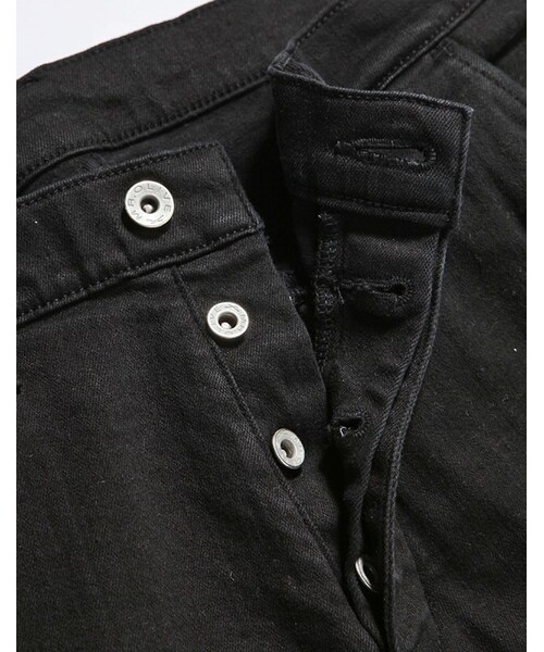 MR.OLIVE（ミスターオリーブ）の「MR.OLIVE SUPER STRETCH BLACK DENIM / OVERDYED ANKLE CUT SLIM PANTS（パンツ・メンズ・ブラック・S/M/L）」の8枚目の写真