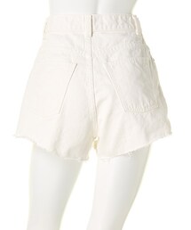 FIG&VIPER | HIGH WAIST DENIM SHORTS (WHT)(パンツ)