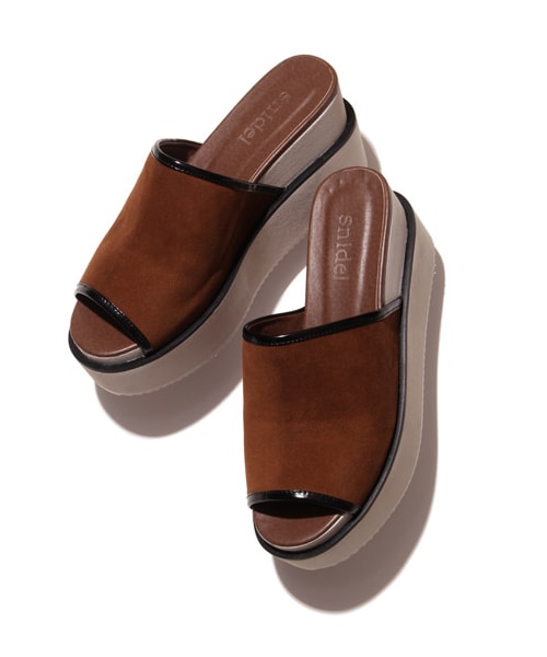 SNIDEL（スナイデル）の「プラットフォームサンダル（サンダル・レディース・WHT/BRW/BLK・S/M/L）」の2枚目の写真