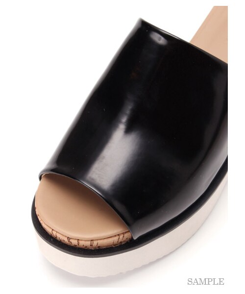 SNIDEL（スナイデル）の「プラットフォームサンダル（サンダル・レディース・WHT/BRW/BLK・S/M/L）」の7枚目の写真