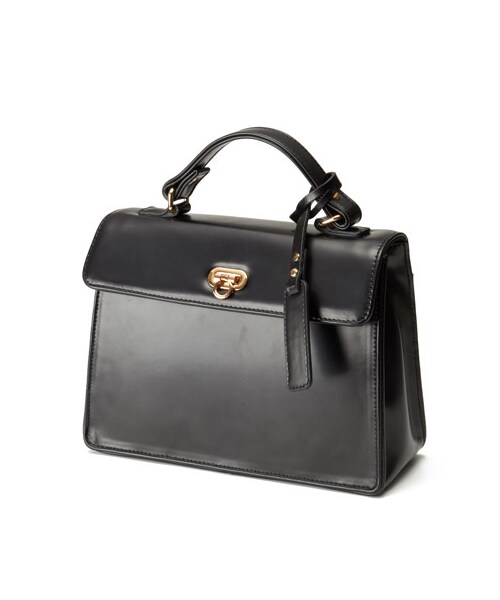 LILY BROWN（リリーブラウン）の「2way台形ショルダーBAG（ショルダーバッグ・レディース・ORG/BLK/MIX・F）」の2枚目の写真