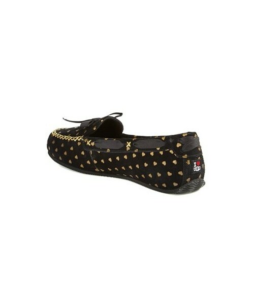 UGG(アグ)の「I Heart UGGTM by UGG® Australia 'I Heart Belle' Slipper(レッグウェア・レディース・Gold Hearts・6 M/7 M/8 M/5 M/9 M/10 M/11 M/4 M)」の2枚目の写真